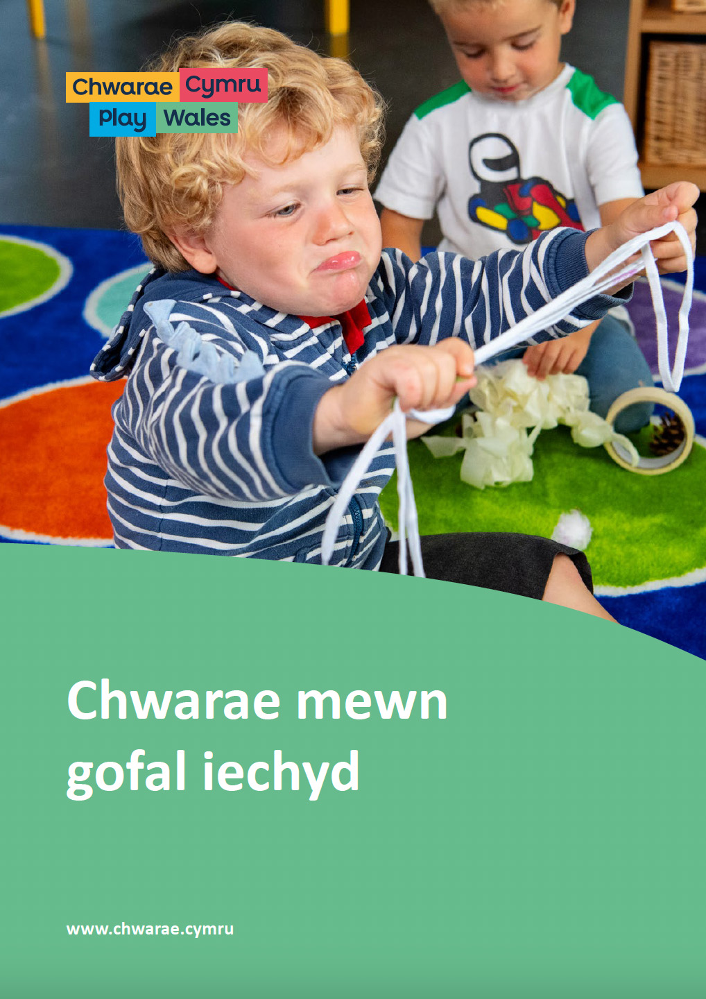 Chwarae mewn gofal iechyd