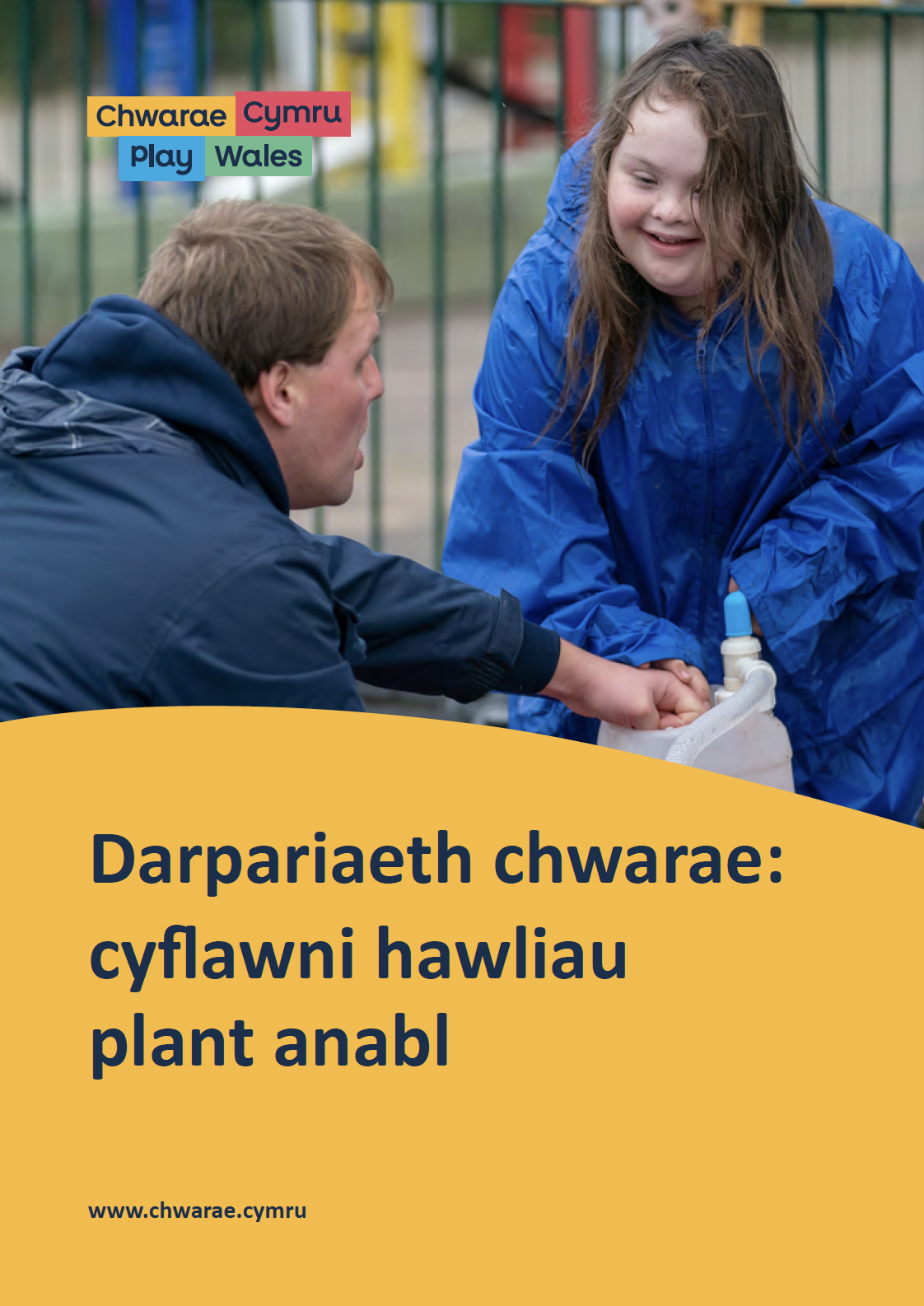 Darpariaeth chwarae: cyflawni hawliau plant anabl